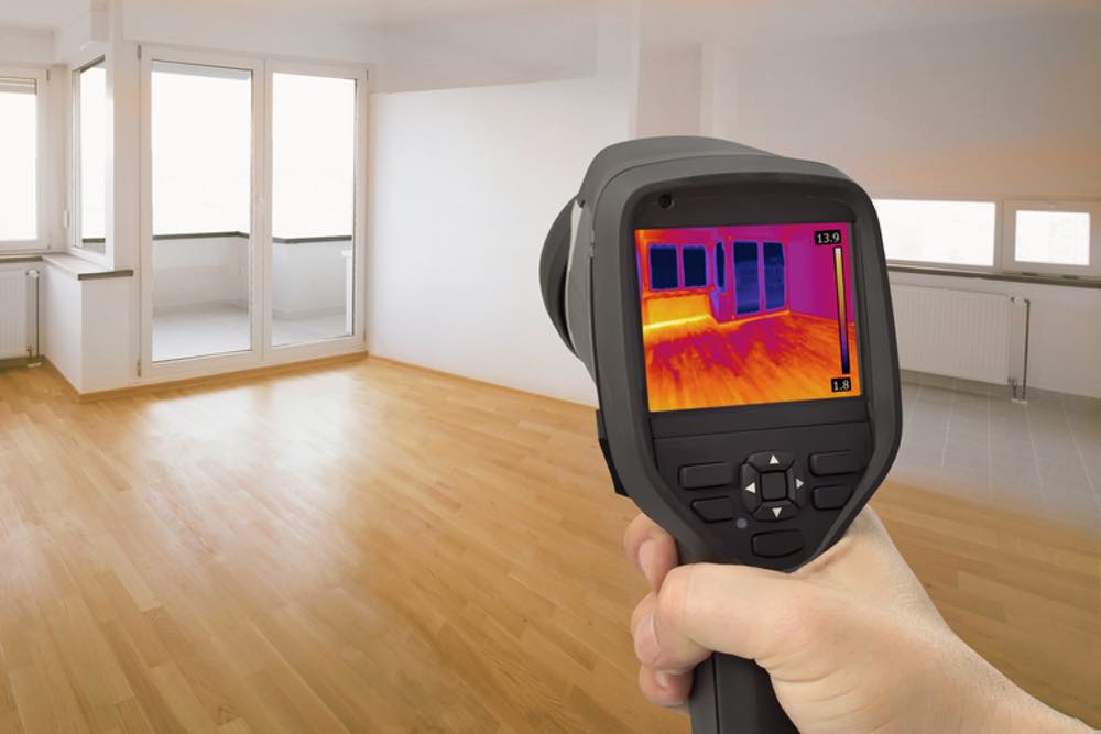 Recherche de Fuite par caméra thermique